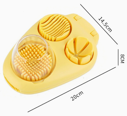 3-in-1 Egg & Fruit Slicer
