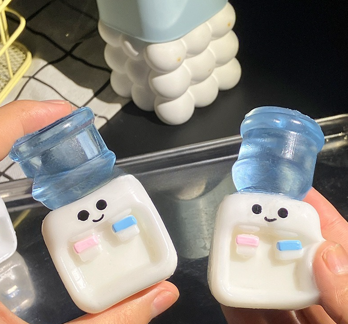 Cute Mini Water Dispenser Squishy Toy
