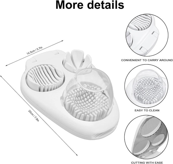 3-in-1 Egg & Fruit Slicer