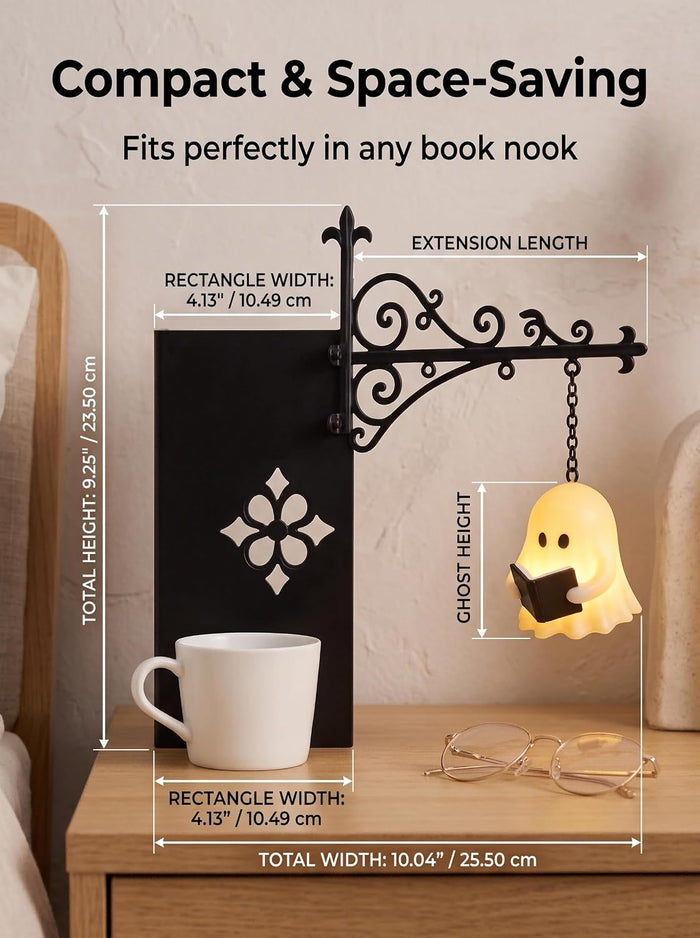 Ghost Reading Bookend LED Ambient Lamp