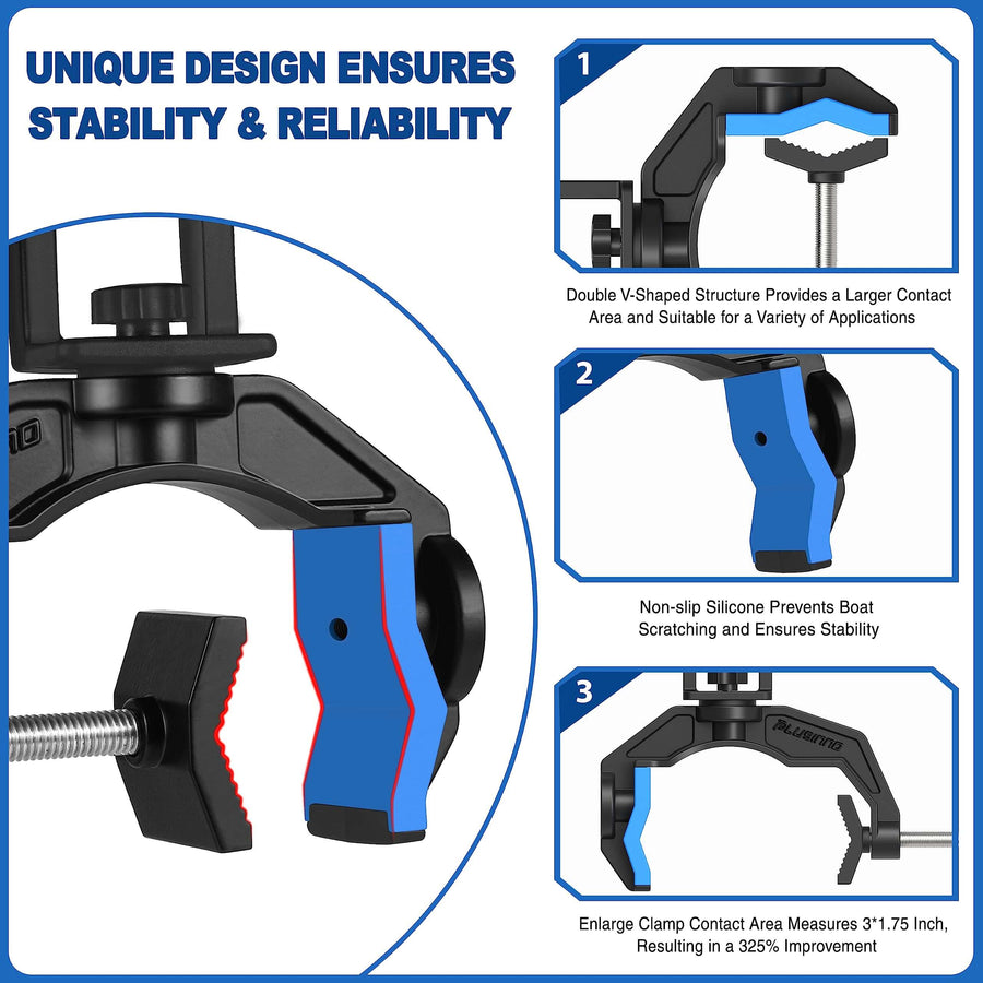 PLUSINNO BRH01 Fishing Rod Holders for Boat