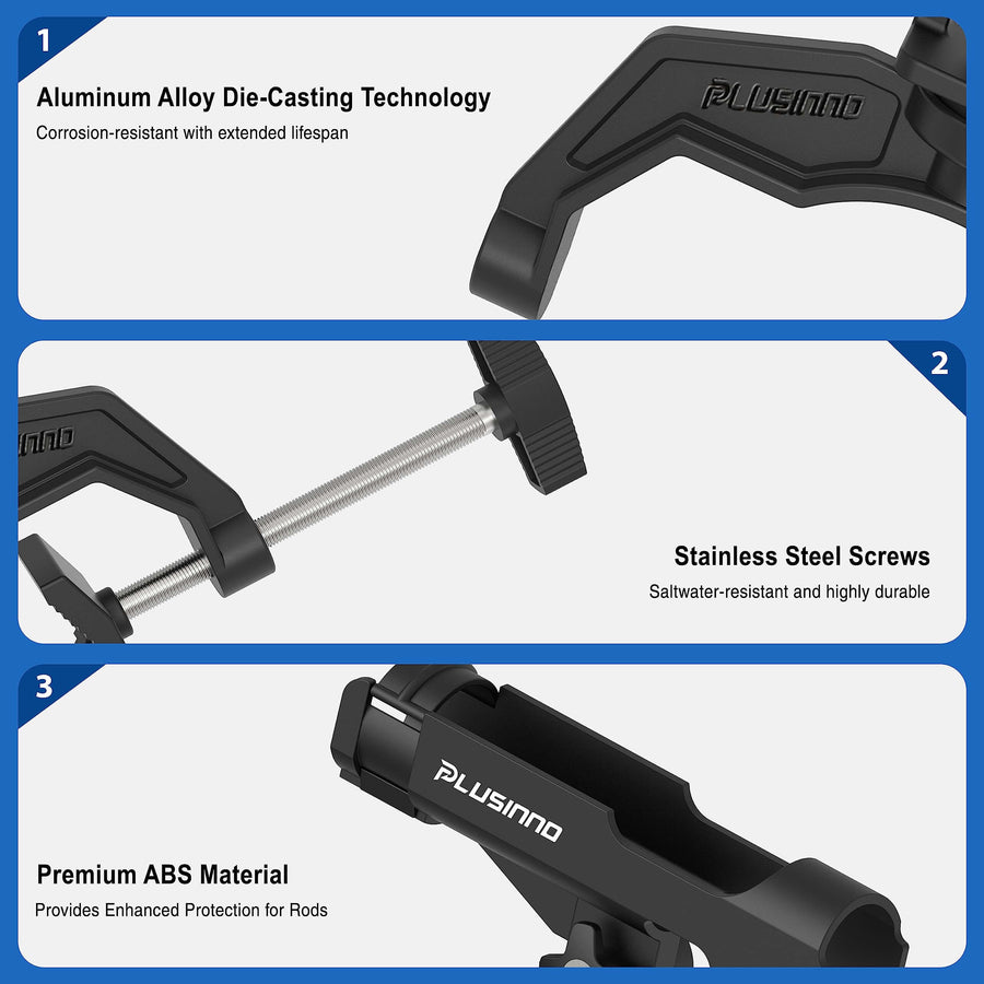 PLUSINNO BRH01 Fishing Rod Holders for Boat