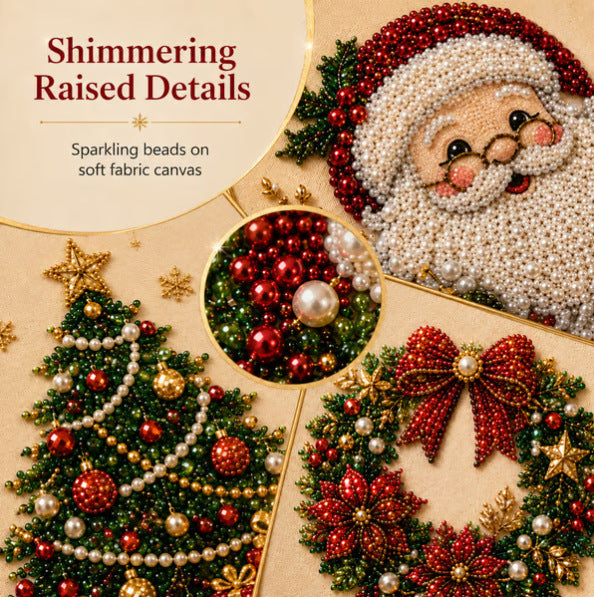 Christmas 3D Pearl Diamond DIY Painting Craft Kit
