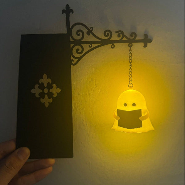 Ghost Reading Bookend LED Ambient Lamp