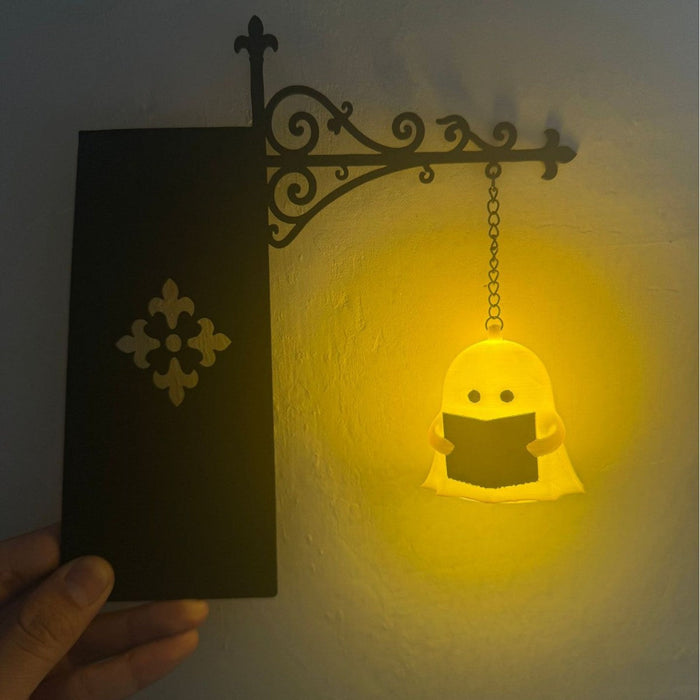 Ghost Reading Bookend LED Ambient Lamp