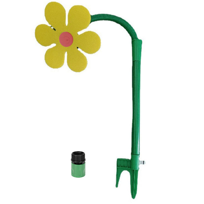 Dancing Sunflower Lawn Sprinkler Garden Water Toy