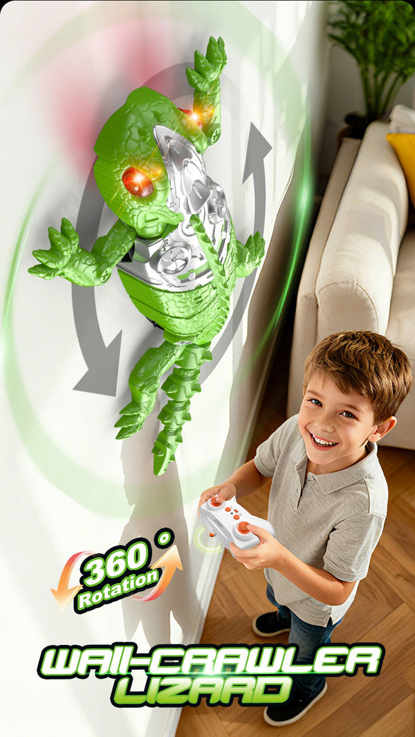 RC Wall Climbing Lizard Toy