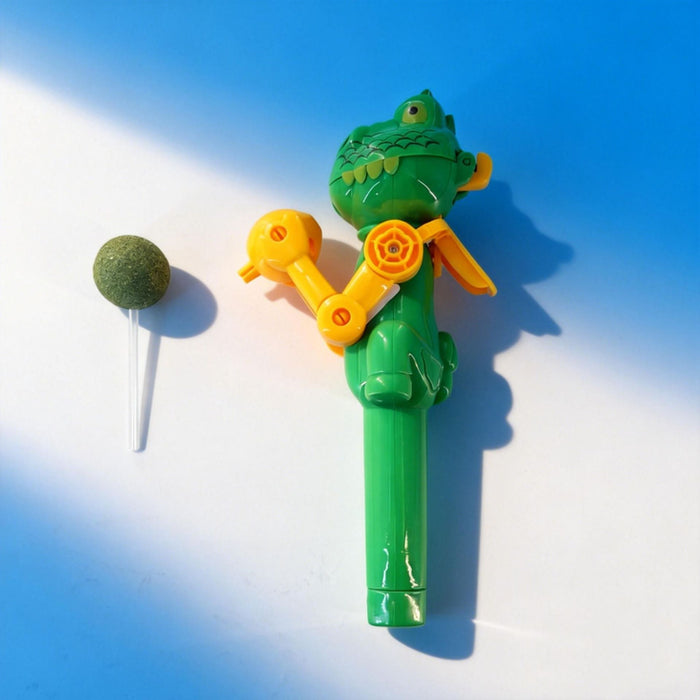 Dinosaur Press Catnip Ball Cat Teaser Toy