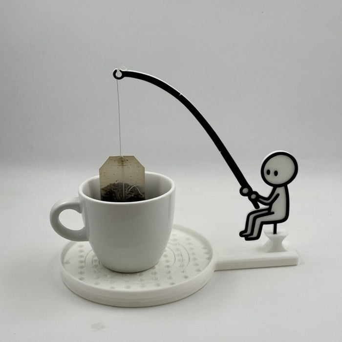Fishing Tea Bag Holder & Cup Coaster