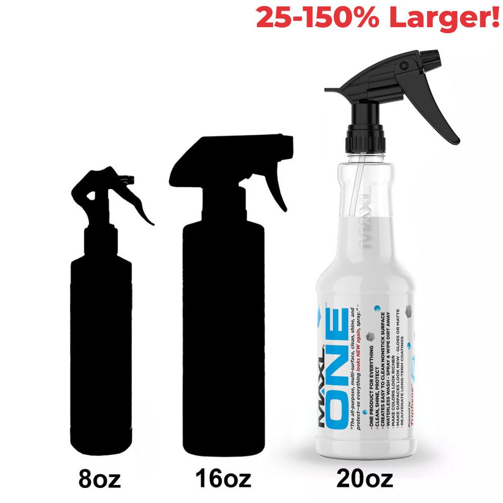 MAXL ONE 20oz bottle comparison